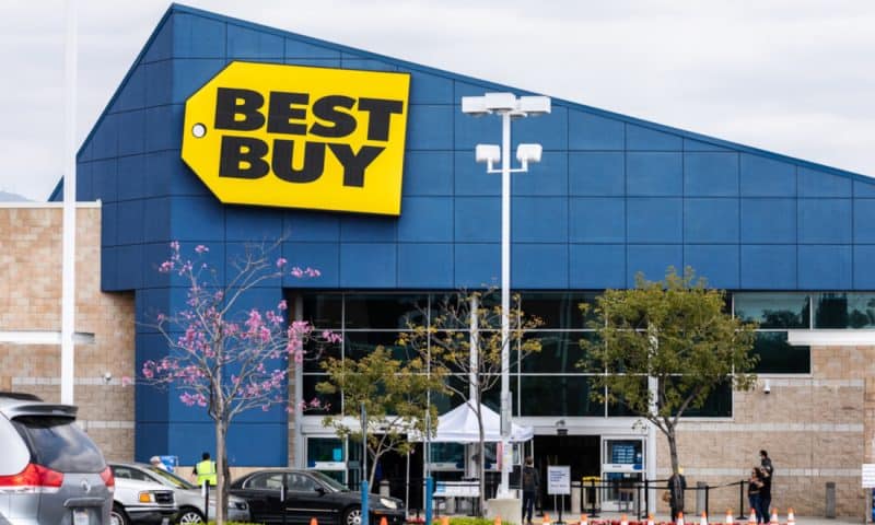 Best Buy Co. Inc. stock falls Monday, underperforms market