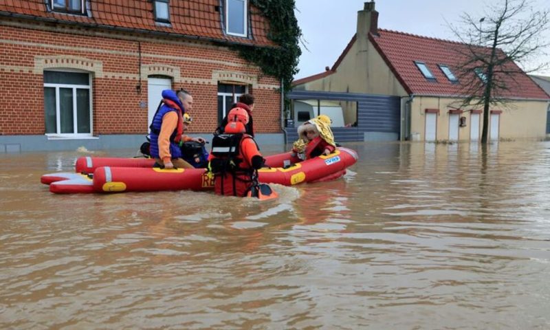 Northwest Europe Struggles With Floods and Snow After Latest Atlantic Storm