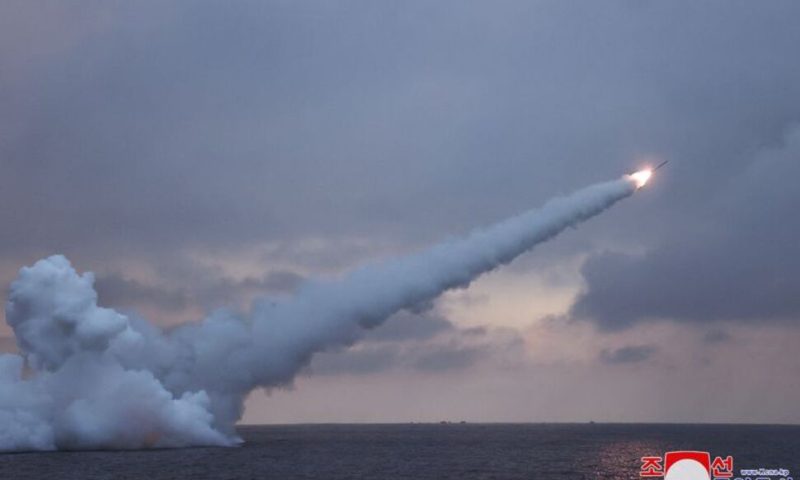 North Korea Tests Submarine-Launched Cruise Missiles, KCNA Says