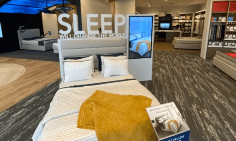 Sleep Number loses less money than Wall Street feared, and stock rallies