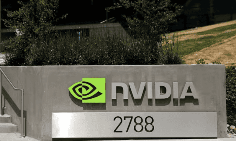 Nvidia closes with a market cap above Amazon’s for first time since 2002