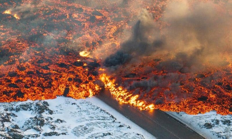 A Volcano in Iceland Is Erupting Again, Spewing Lava and Cutting Heat and Hot Water Supplies