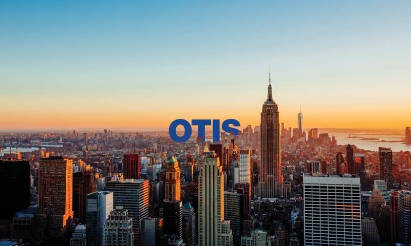 Otis Worldwide Corp. stock falls Monday, underperforms market