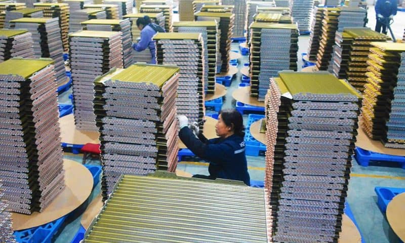 China’s Manufacturing Activity Contracts for 5th Straight Month Despite Policy Support