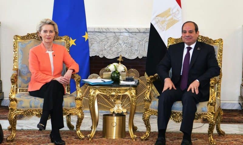 The European Union Announces an $8 Billion Aid Package for Egypt as Concerns Mount Over Migration