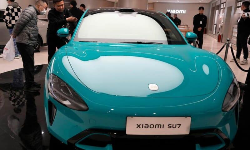 China’s Latest EV Is a ‘Connected’ Car From Smart Phone and Electronics Maker Xiaomi