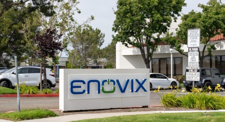 Enovix (NASDAQ:ENVX) Shares Up 4.9%