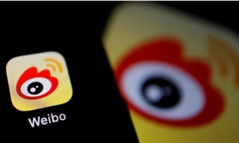 Weibo (NASDAQ:WB) Trading 4.4% Higher