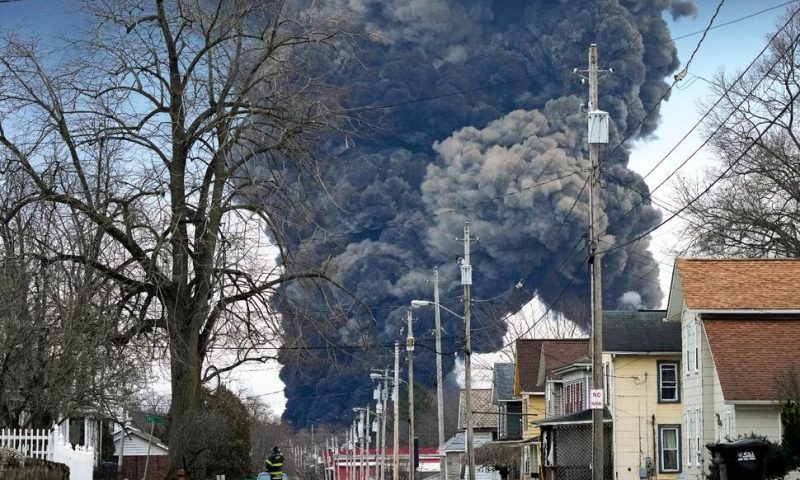 Norfolk Southern Agrees to $600M Settlement in Fiery Ohio Derailment. Locals Fear It’s Not Enough