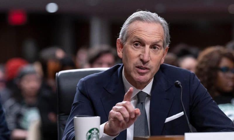 Former Starbucks CEO Schultz Says Company Needs to Refocus on Coffee as Sales Struggle