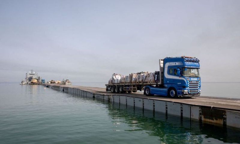 UN Resumes Transporting Aid From US-Built Pier in Gaza