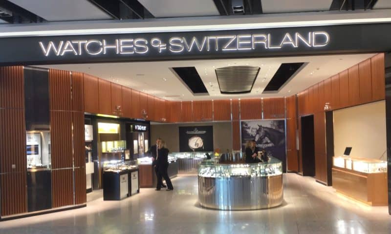 Watches of Switzerland Group (LON:WOSG) Stock Price Up 6%