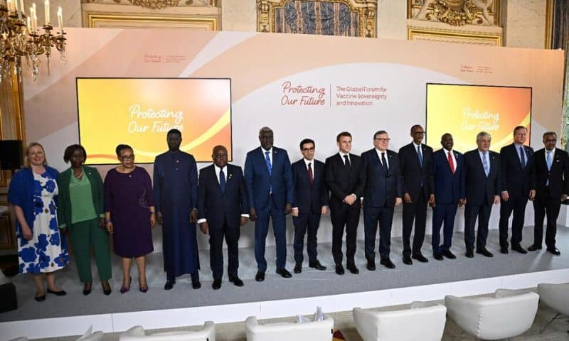 Macron and African Leaders Push for Vaccines for Africa After COVID-19 Exposed Inequalities