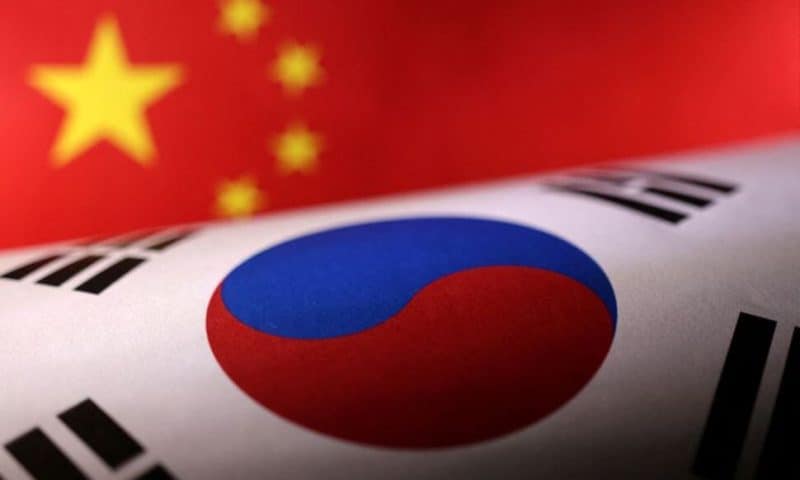 South Korea to Hold First Round of Talks With China on Tues