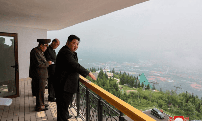 North Korea’s Kim Jong Un Inspects Flooded Areas Near China Border, KCNA Says