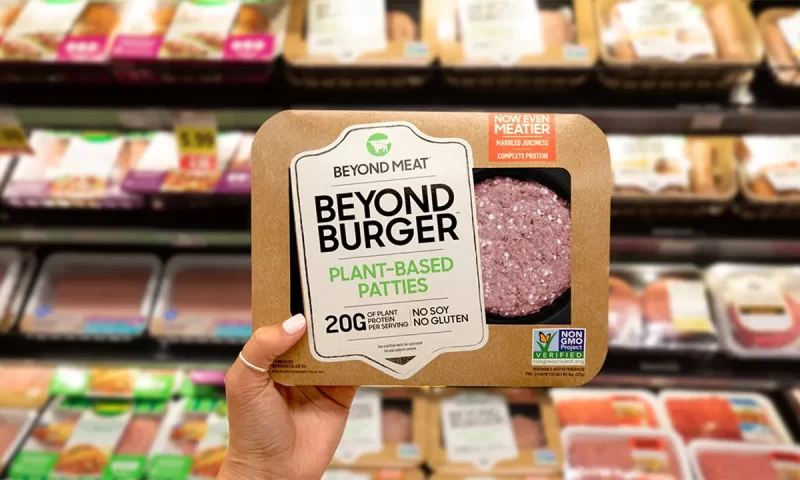 Beyond Meat Inc. stock rises Monday, still underperforms market