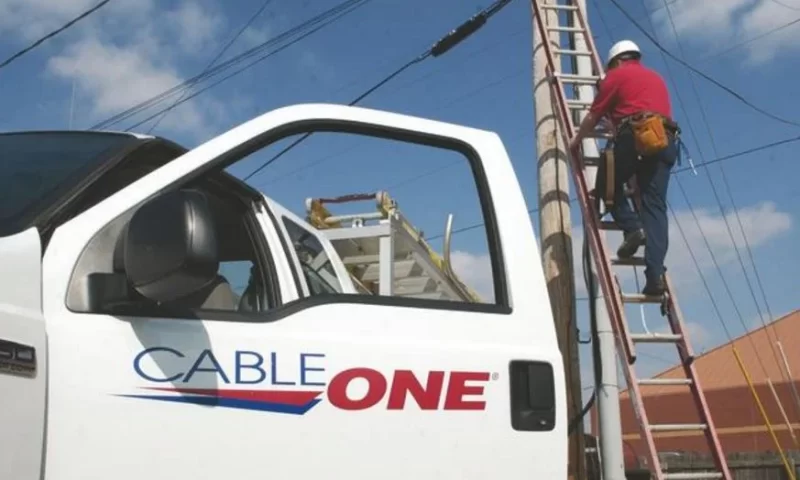 Cable One (NYSE:CABO) Trading Down 5.6%