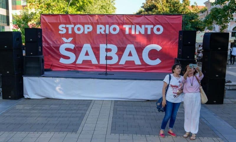 Thousands Protest Serbia’s Deal With the European Union to Excavate Lithium