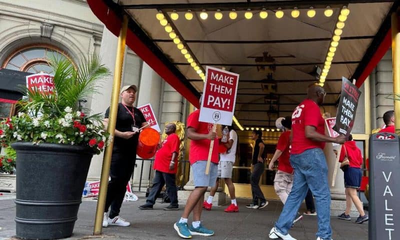 Strikes Start at Top Hotel Chains as Housekeepers Seek Higher Wages and Daily Room Cleaning Work