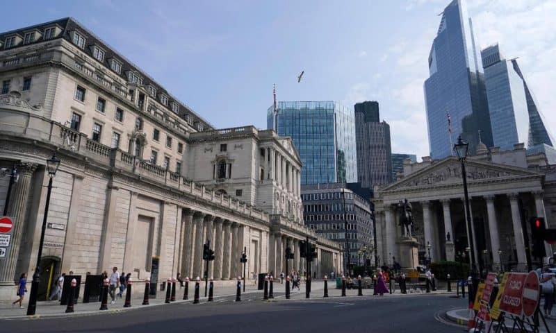 Bank of England Keeps Its Main Interest Rate on Hold at 5% in Wake of Big US Fed Rate Cut