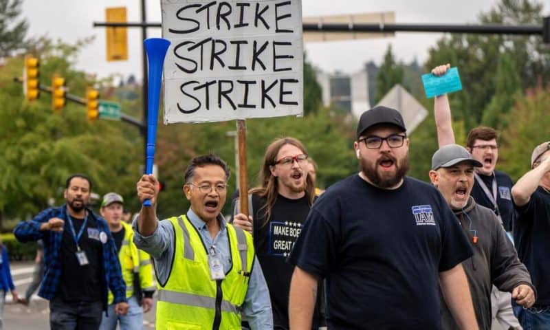 Boeing Factory Workers Vote Whether to Strike and Shut Down Aircraft Production