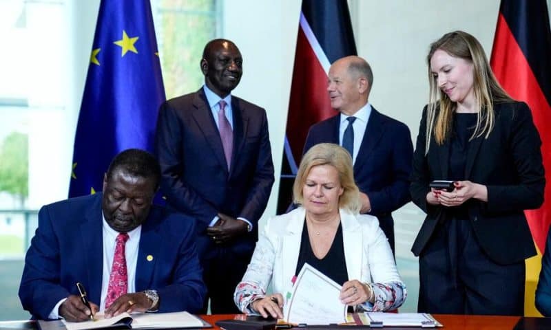 Germany Signs Agreement With Kenya to Bring in Skilled Workers and Plug Labor Market Gaps