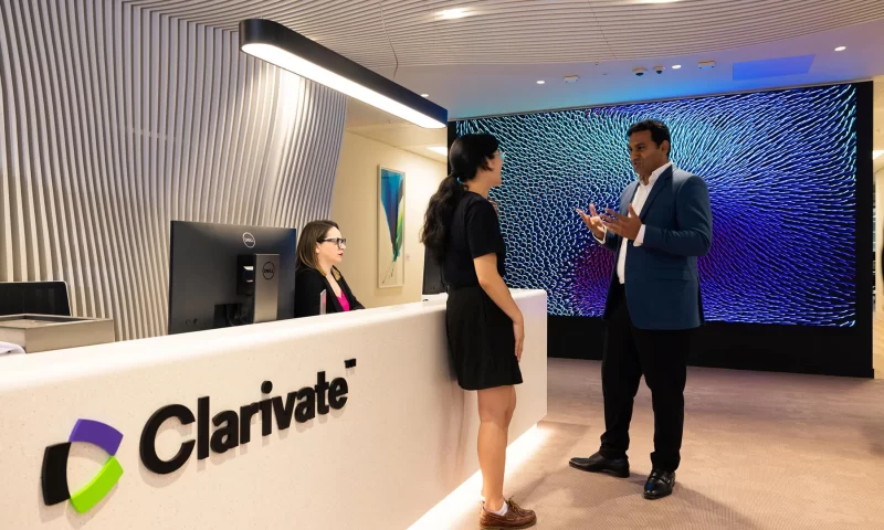 Clarivate (NYSE:CLVT) Stock Price Down 3.5%