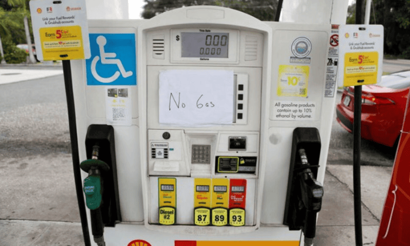 Florida Gas Stations Run Empty Amid Panic Ahead of Hurricane Milton