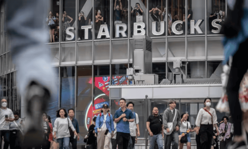 Starbucks’ latest financials sink shares, as CEO says it’s ‘harder to be a customer than it should be’