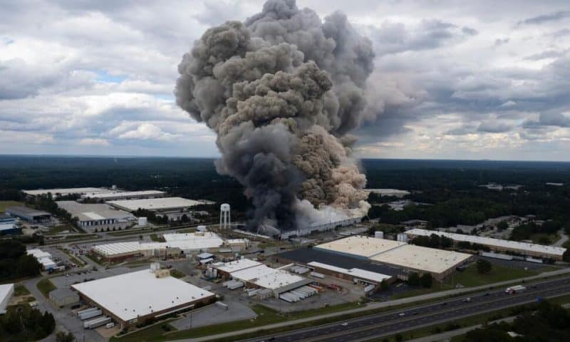 Over 90,000 Georgia Residents Taking Shelter After Chemical Fire as Haze, Smell Spreads to Atlanta