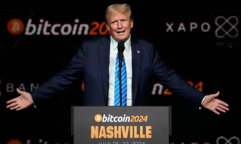 Trump Win Ignites Crypto Frenzy That Sends Bitcoin to a Record High