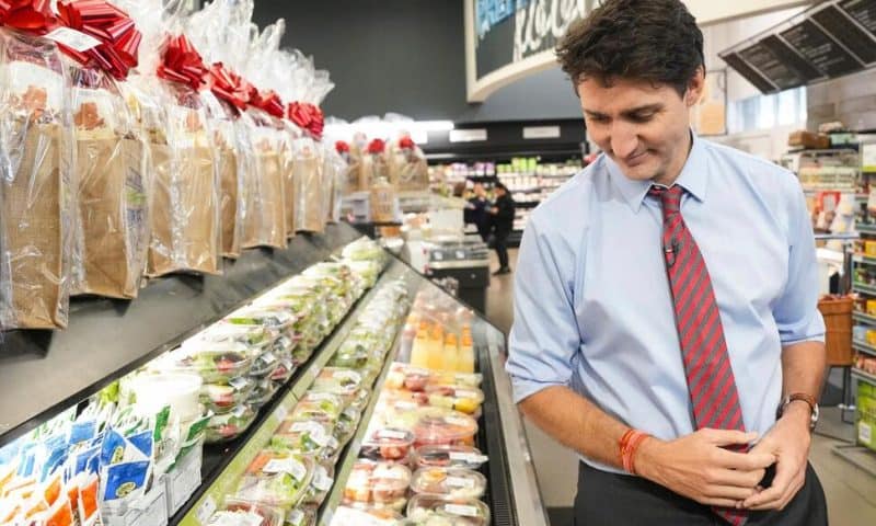 Trudeau to Cut Sales Tax and Send Checks to Millions of Canadians as Election Looms