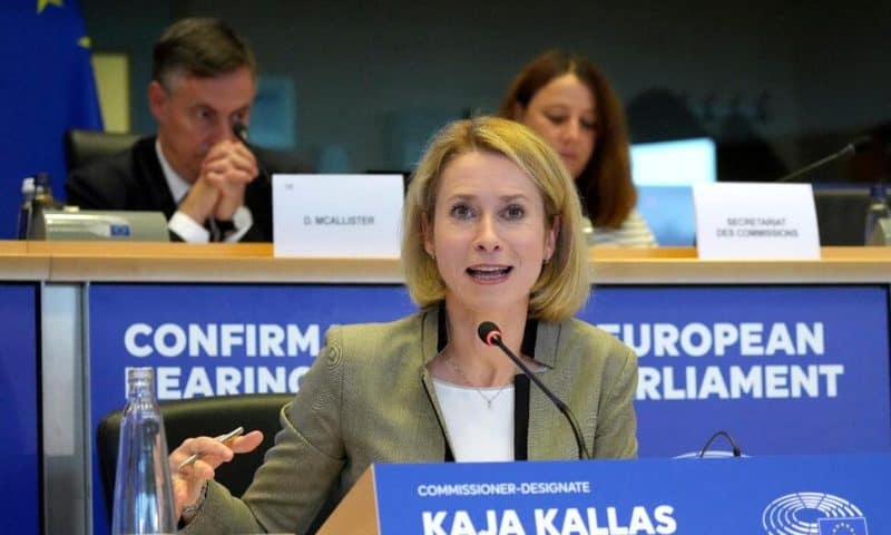 EU Top Diplomat Nominee Strongly Backs Ukraine and Underlines China’s Links to the War