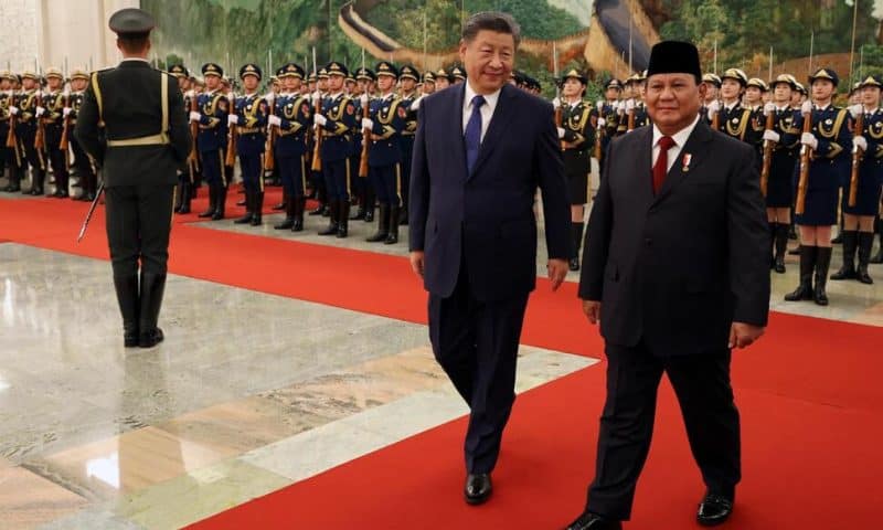 Newly Inaugurated Indonesian President Subianto Visits China in First Overseas Trip