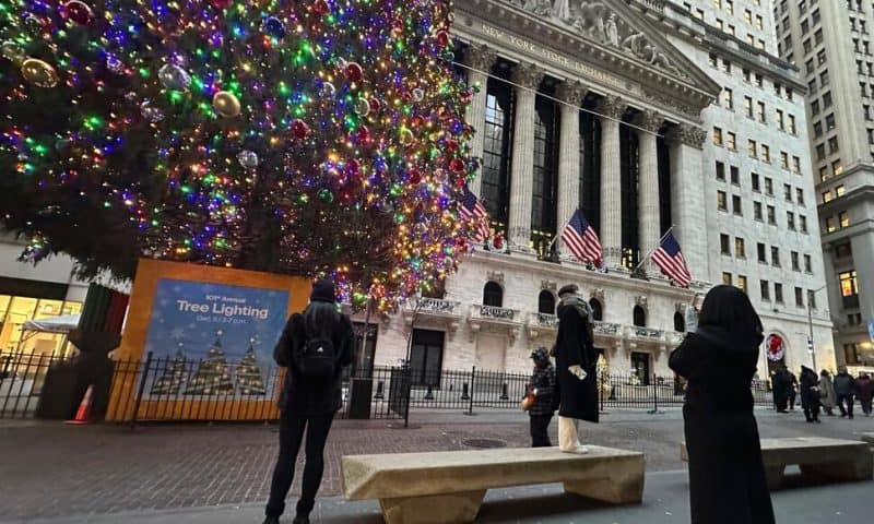 Wall Street Drifts to a Mixed Close in Thin Trading Following a Holiday Pause