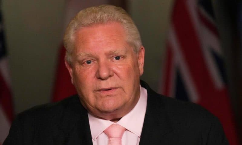 Ontario Premier Says US Energy Exports Will Be Cut off if Trump Imposes Sweeping Tariffs on Canada