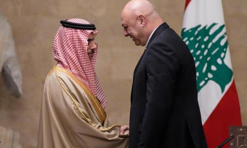 Saudi Foreign Minister Makes First Official Trip to Lebanon in a Decade After Years of Strained Ties