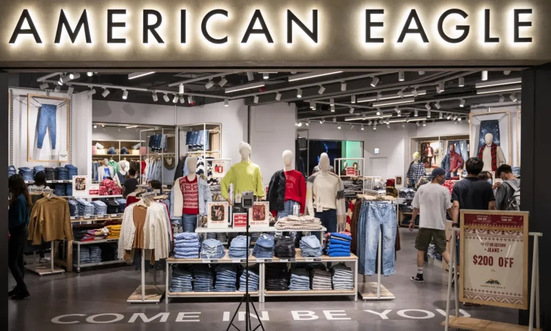 American Eagle says consumer is slowing down, issues weak guidance