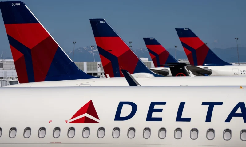 Delta Air Lines slashes earnings outlook on weaker U.S. demand, sending shares lower