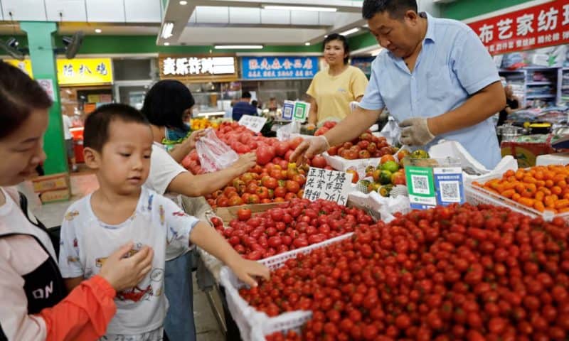 China’s deflationary pressures deepen in February