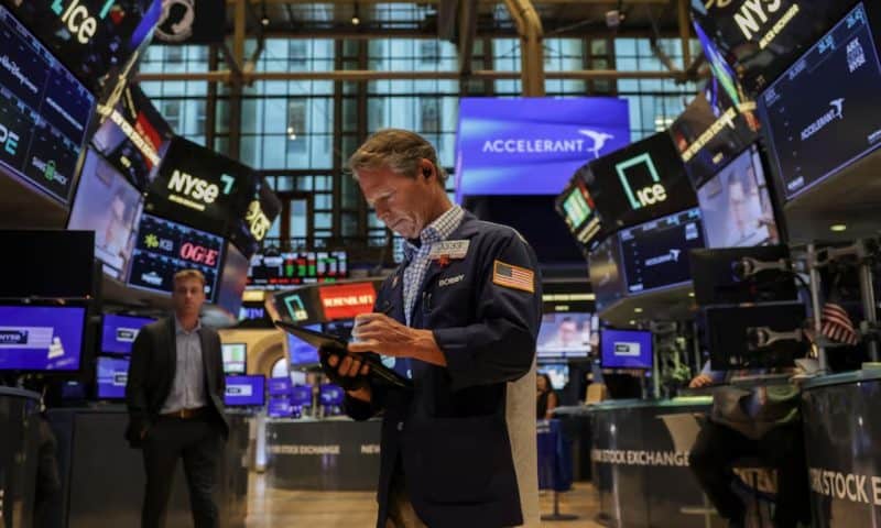 S&P, Nasdaq again close at record highs, trade choppy