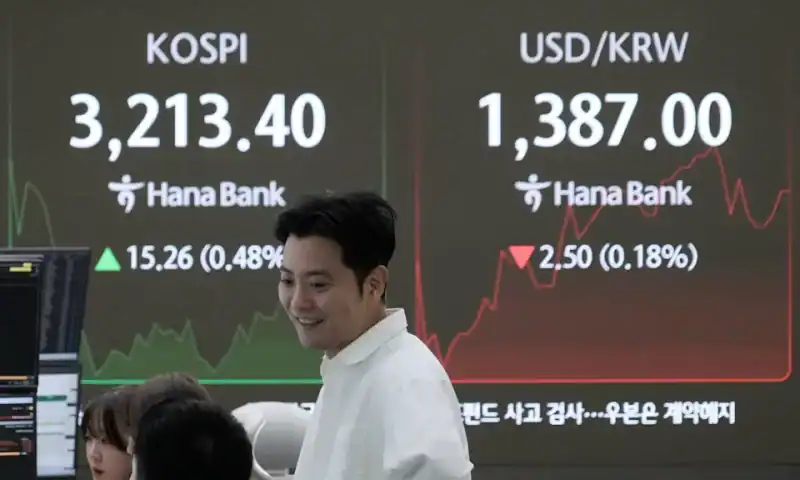 Asian shares mostly climb after a rally for Apple led Wall Street higher