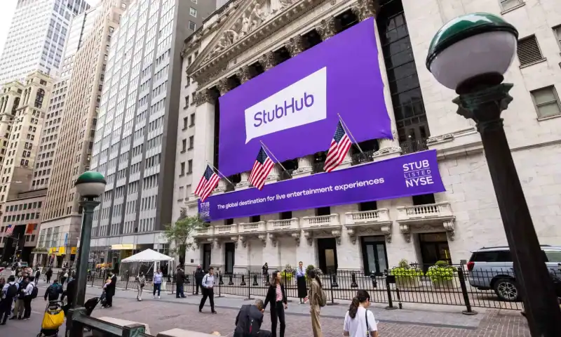 StubHub’s stock plunges 10% in third day on NYSE as post-IPO slump deepens