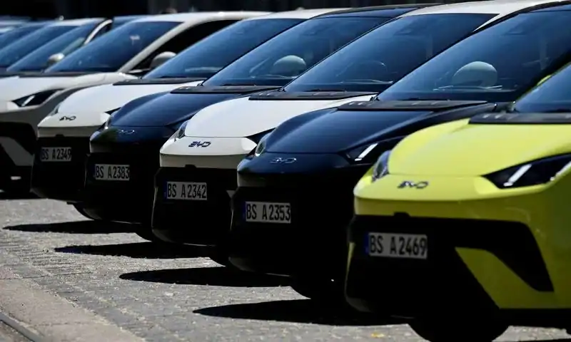 BYD outsells Tesla in EU for second month, Stellantis returns to sales growth