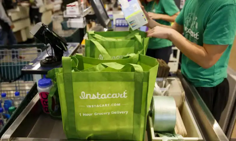 Instacart (CART): Evaluating Valuation After Expansion into Retail Ads and Health Partnerships