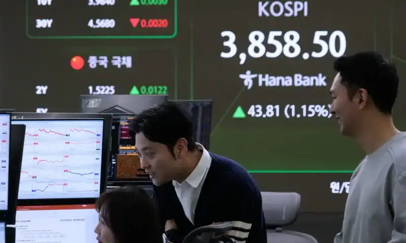 Asian shares slip on selling of tech stocks after a lackluster day on Wall Street