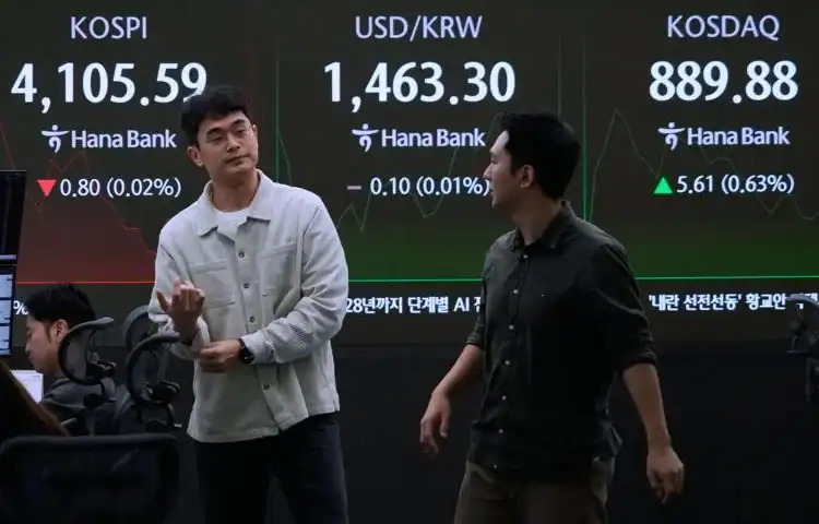 Asian shares are mostly higher in cautious trading as Wall Street settles