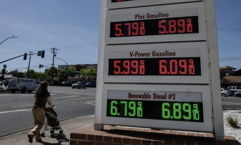 Consumer prices rose 2.4% annually in February, as expected