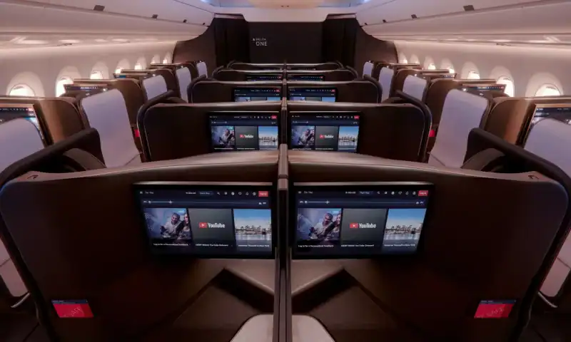 Delta Air Lines unveils first new Delta One suite in premium cabin arms race