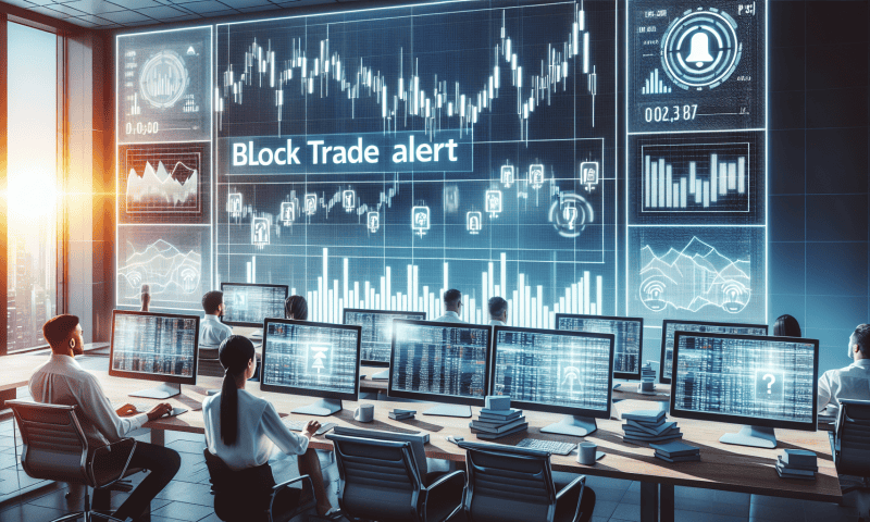 Smart Money Follows Block Trade Alert Signals for Market Intelligence